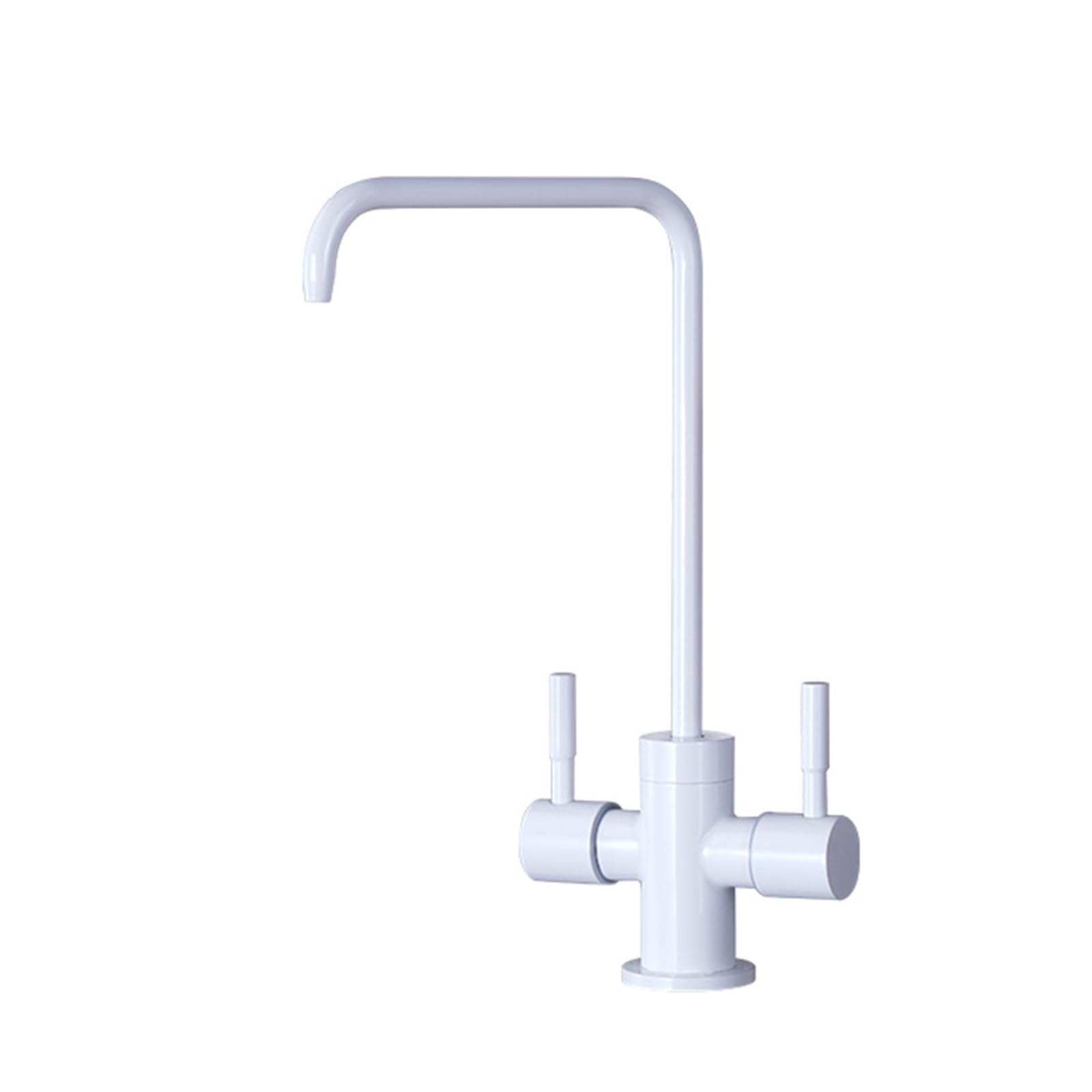 Filtre rotatif 360 robinet cuisine double alimentation or brossé