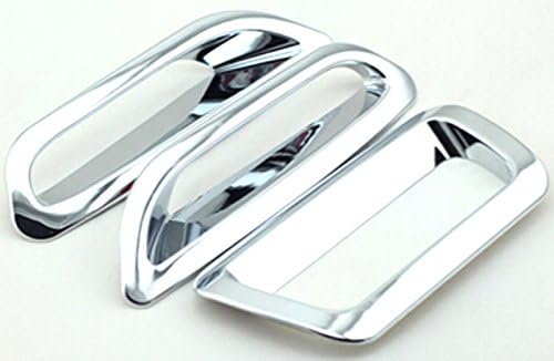 Miniatura 8 de ITrims Para Nissan Rogue X-Trail 2014-2016 ABS cromo exterior Trim trasero antiniebla y marcador de freno trasero luz cubierta de la lámpara moldura