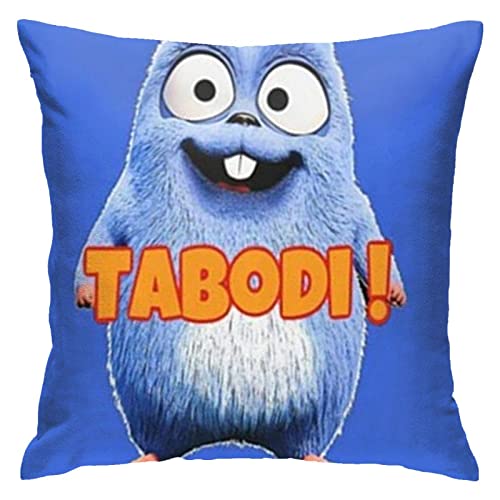 Grizzy et Les Lemmings Taie d'oreiller Housses de Coussin Taie d'oreiller décorative Housses de Coussin Housse de Coussin Protecteur pour Chambre/Salon/Chambre/canapé 45,7 x 45,7 cm Cover