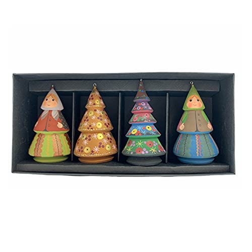Set Christmas Tree Decorations Christmas Tree 4 pcs Wooden Hanging Figurine Ornaments.Home Decor.Handmade in Russia. Set Christmas Tree Decorations Christmas Tree 4 pcs Wooden Hanging Figurine Ornaments.Home Decor.Handmade in Russia.
