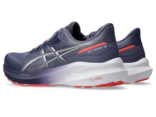 Image of ASICS Women's Gt-1000 13 Trainers, Multicoloured, 12