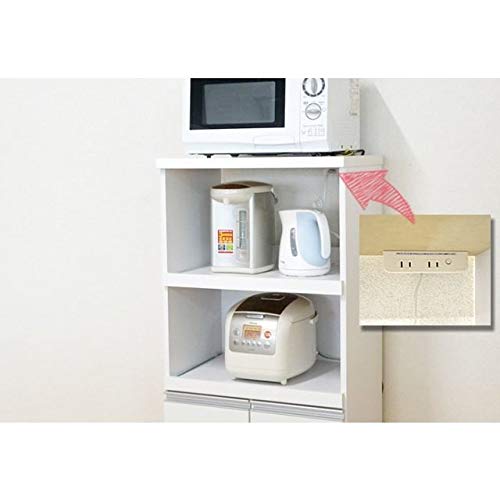 Amazon｜国産60レンジ台 幅60cm オープンタイプ レンジボード キッチン
