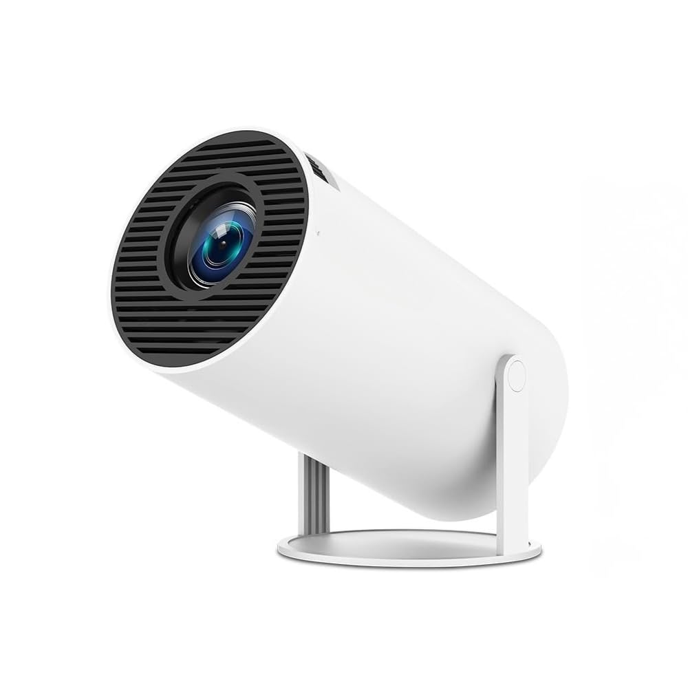 Drumstone 10 𝒀𝒆𝒂𝒓𝒔 𝑾𝒂𝒓𝒓𝒂𝒏𝒕𝒚 Mini Smart Projector | WiFi & Bluetooth | Portable LED Projector with 1080p Support | Auto Keystone | Home & Outdoor
