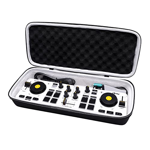 XANAD Funda para controlador de DJ Hercules DJControl Mix DJ adecuado para controlador DJ y cable de...