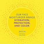 Jergens Natural Glow Face Self Tanner Body Lotion with SPF 20, Fair to Medium Skin Tone, Sunless Tanning, Daily Facial Sunscreen, Oil Free, Broad Spectrum UVA and UVB Protection, 2 Oz - Image 4