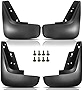 Set of 4 Front and Rear Side Splash Guards Mud Flaps Mudguard Fender Flares Replacement for Cadillac CTS 2008-2013 Sedan