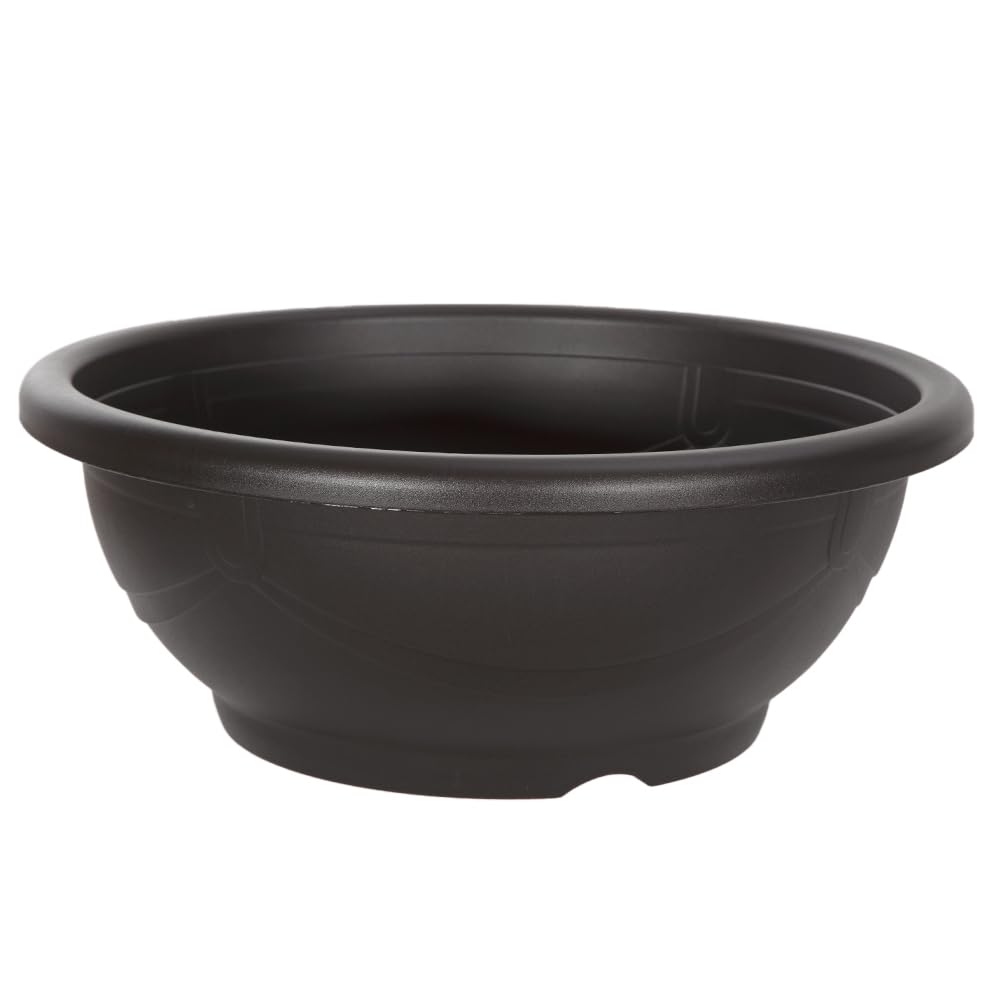 Amazon.co.jp: スドー メダカ鉢 黒茶 18号 お一人様2点限り : DIY