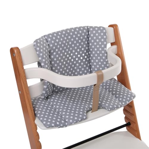 Wooden Highchair Pad with Not Slip Features Easy Attachments Comfortable Seats Pad Breathable Seats Covers for Daily Use