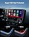 LANTU Tempered Glass Screen Protector for 2022-2025 Lexus NX250 NX350 NX350h NX450h+ Accessories Navigation Anti-Glare, Bubble-Free Installation, HD Clarity, Touchscreen Cover 14''
