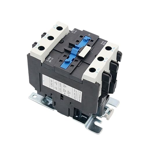 Contacteur triphasé 80A 230V avec contacts en argent pour une conductivité maximale stable