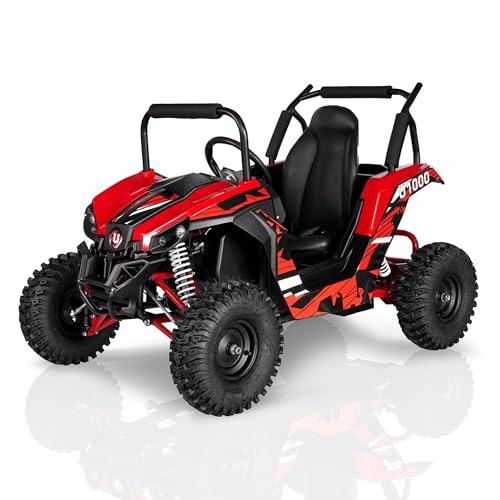 MOSTA UTV 1000W 48V Electric Go Kart, Large Steel Frame