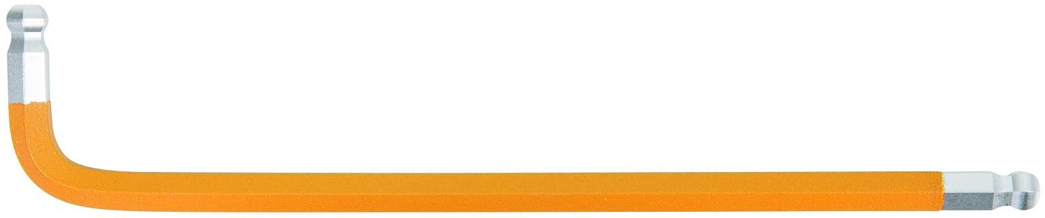 KS Tools 151.4308 Llave Allen con cabeza de bola doble, XL, 8,0 mm, naranja