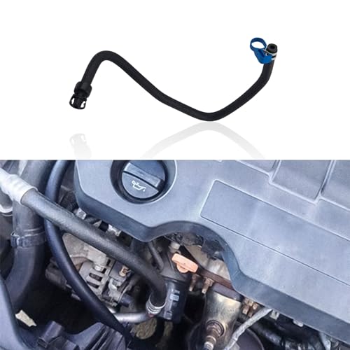 HEVLE Car Radiator Coolant Hose Engine Coolant Recovery Tank Upper Inlet Coolant Bypass Hose Compatible with Most Vehicles Replaces OEM#13251447 13408385