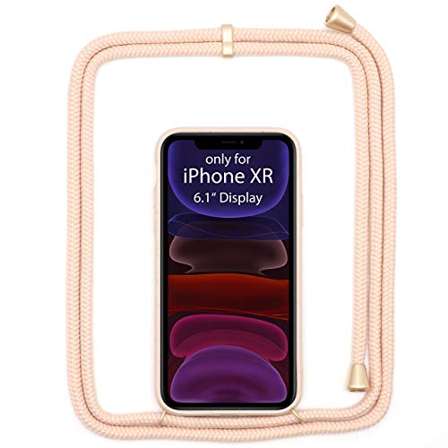 JOPE Cases - Cadena para iPhone XR  sostenible y 100% compostable de plástico orgánico, la única Cadena para teléfono móvil bajo Las Fundas respetuosas con el Medio Ambiente