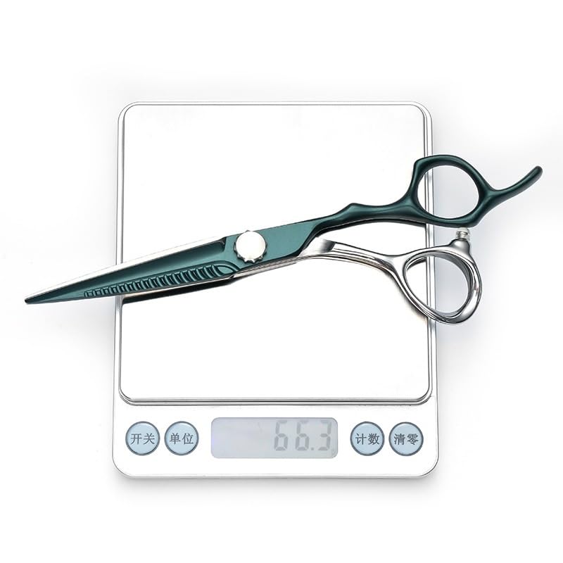 Hair Cutting Scissors, 6 inch Professional Barber Scissors Hair Salon Professional Hair Stylist Special Tooth Scissors Flat Cut Thin Set Tool (Cutting Scissor)