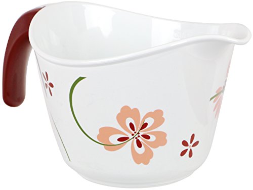 Corelle Coordinates by Reston Lloyd 2-Quart Microwave Safe Batter Bowl, Pretty Pink