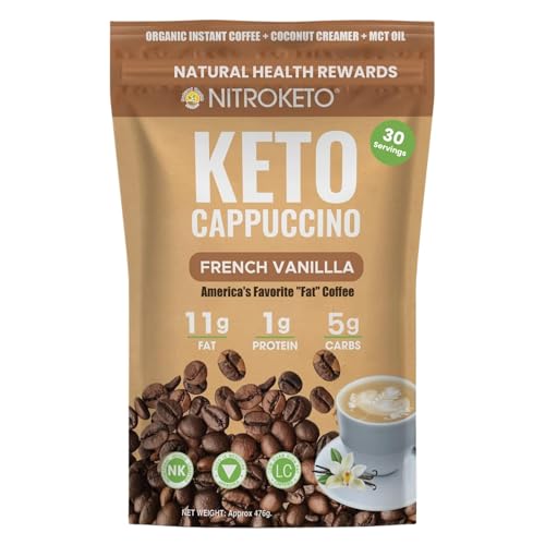 Keto Cappuccino - French Vanilla...