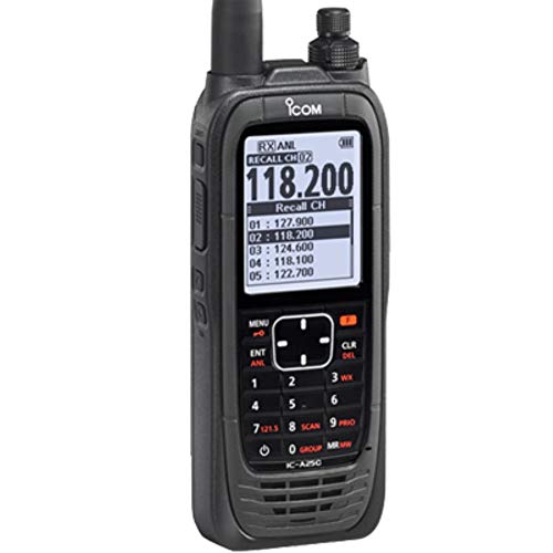 Icom IC-A25C Handheld Airband Radio, Comm Only