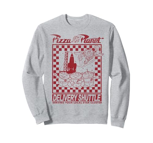 Servicio de entrega Disney Pixar Toy Story Pizza Planet Sudadera
