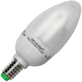 Low Energy Candle Light Bulb 7W SES 827 15K Hr Megaman 7