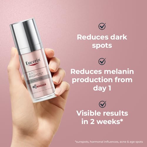 Image of Eucerin Anti-Pigment Dual Serum 30ml, Anti-Pigment Serum for Treatment of Age Spots and Uneven Skin Tone, Advanced Skincare with Hyaluronic Acid (Pack of 2)