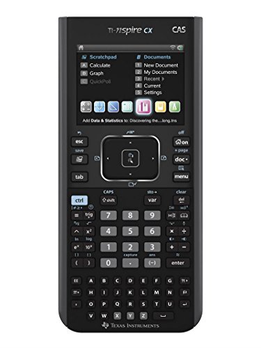 Texas Instruments TI-Nspire CX CAS Poche Calculatrice graphique Noir calculatrice - Calculatrices (Poche, Calculatrice graphique, Flash, Port USB,...