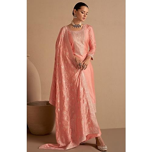 Punjabi Wedding Reception Wear Indian Designer Heavy Palazzo Suit Pakistani Salwar Kameez Dress3