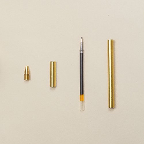 Bolígrafo Goldleaf Lab de Latón Minimalista y Lujoso miniatura 4