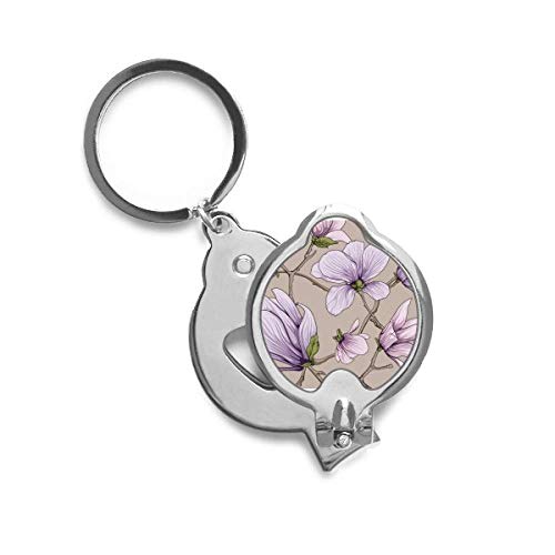 Art fleur plante ongle cutter trimmer pourpre DIYthinker pour soin des ongles et pédicure