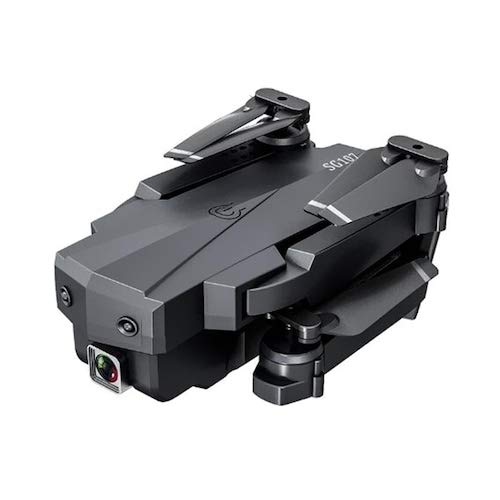 HaiMa Sg107 Hd Aerial Folding Rc Camera Drone Con Switchable 4K 50X Zoom Rc Quadcopter Rtf - Nero 4K Wifi Con Scatola A Colori