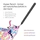HUION Kamvas Slate 13 Grafiktablett mit Display ohne PC, 12,7-Zoll-Standalone-Zeichentablett mit 2K-QHD-Auflösung, mit H-Pencil, 8 GB + 256 GB, WLAN, 10000-mAh-Akku, Android 14, Multi-Window-Display