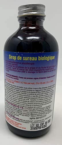 Organic Elderberry Syrup Nighttime Formula For Teens #TOP2