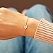 Evil Eye Bracelets, 14k Gold Plated Evil Eye Bracelet Dainty Gold Charm Bracelet Non Tarnish Colorful Cute Charms Bracelets for Women Trendy Waterproof Fashion Gold Jewelry for Women
