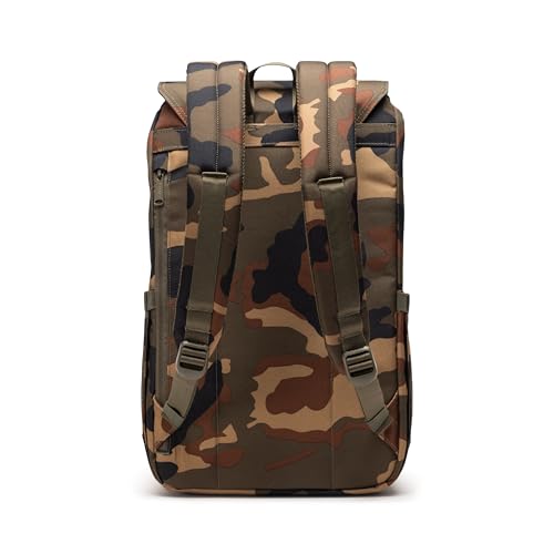 Image of Herschel Supply Co. Unisex Retreat Backpack Woodland Camo /Black Label One Size
