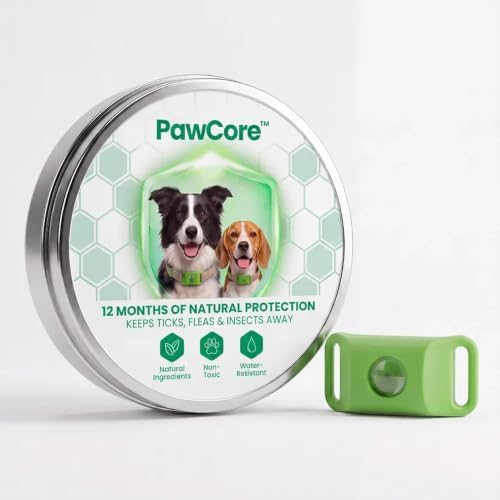 Paw Core Collar Anti Pulgas, Pawcore Anti Pulgas Natural Dog Tag