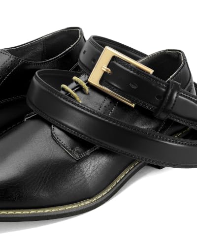 Image of CHAOREN Mens Belts Leather Gift for Men - Ideal Match for Mens Dress Shoes