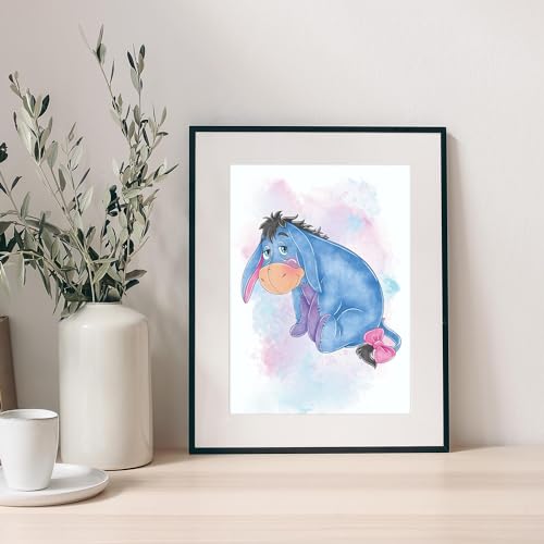 BigWig Prints Winnie the Pooh Nursery Decor Posters - Winnie the Pooh Wall Decor, Winnie the Pooh Baby Shower Decor, Winnie the Pooh Room Decor, Classic Winnie the Pooh Decor - 8 Pack (8x10) Unframed - Thumbnail 7