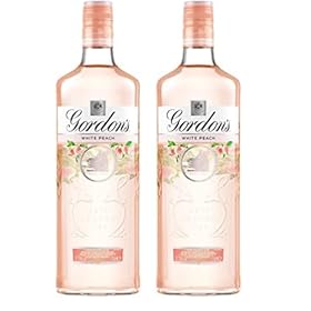 Gordon's White Peach Distilled Gin | 37.5% vol | 70cl | Subtle Sweetness & Flavours of White Peach | Balanced with Gin Botanicals | Enjoy in a Gin Glass with Tonic | Flavoured Gin (Pack of 2) – Gordon's