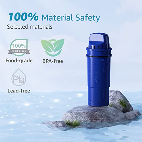 Aqua Crest Nsf Certified Pitcher Water Filter, Replacement For Pur® Pitchers And Dispensers Ppt700W, Cr-1100C And Ppf951K Water Filter (Pack Of 3) #TOP4