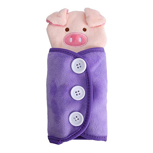 Baby Wear Clothes Learning Board Early Teaching Aids Toys Colorful Activity Educational Game Kids Toddlers Cognitive Toy for 3 4 5 6 7 Years Children (Purple)