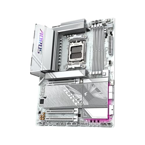 Image of GIGABYTE X870E AORUS Elite WIFI7 ICE AMD AM5 LGA 1718 Motherboard, ATX, DDR5, 4X M.2, PCIe 5.0, USB4, WIFI7, 2.5GbE LAN, EZ-Latch, 5-Year Warranty