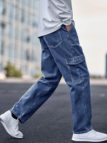 Image of JVX Jeans for Men || Men Jeans || Reguler Fit DenimJeans || CargoJeans (NJJ-03)
