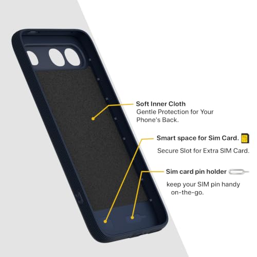 Image of Pikkme Back Cover for Vivo S2 5G Camera Protection 3D Hexa Cube Design Silicone Protective Bumper Case (Blue)