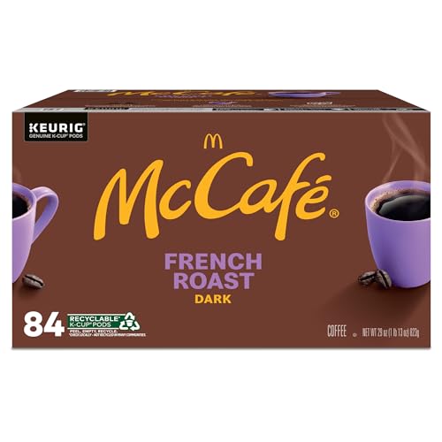 McCafe French Roast, Keurig Single Serve K-Cup Pods, Dark Roast Coffee Pods, 84 Count - image 8