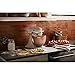 KitchenAid 5 Quart Ceramic Bowl for all KitchenAid 4.5-5 Quart Tilt-Head Stand Mixers KSM2CB5PFC, Fired Clay