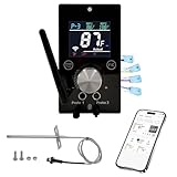 Hungrill Universal WiFi PID Controller Kit with Smart APP Control Board & High-Accuracy RTD Grill Probe | Core Upgrade Replacement for Pit Boss, Traeger, Z Grills, Asmoke and More
