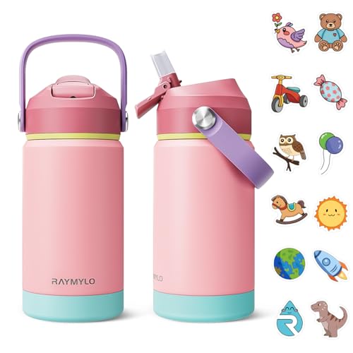 RAYMYLO Toddler Water Bottle Stainless Steel...