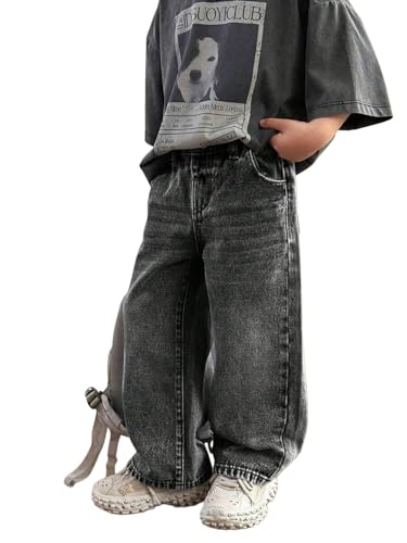 Image of Lymio Junior's Boys Jeans Pant | Kids Jeans for Boys | Denim Baggy Pants | Loose Fit Casual Trousers for Children (LK-50-51)