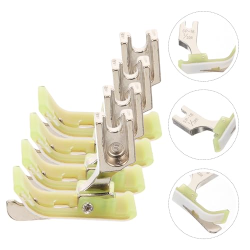 Pies de prensatelas de acero para máquina de coser 4 unidades miniatura 2