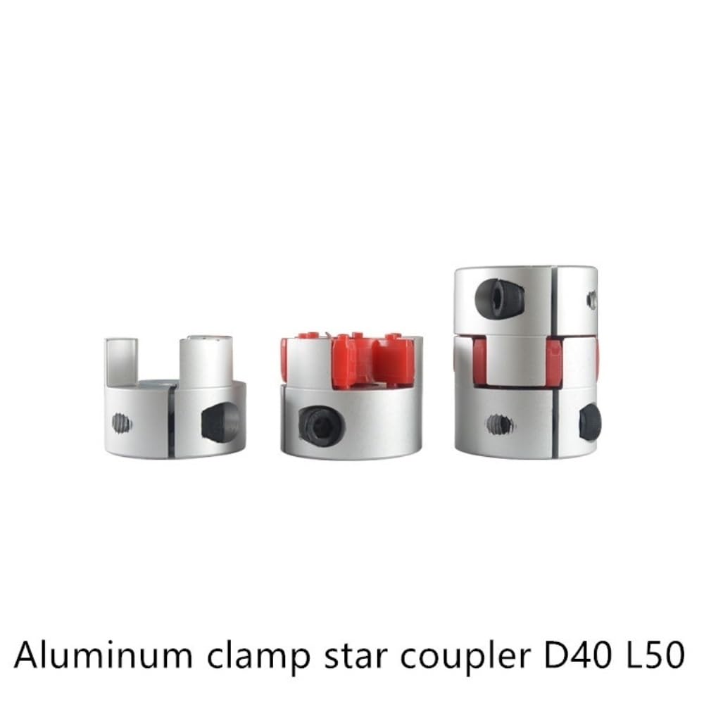 Aluminiowa średnica 40 mm długość 50 silnik D40L50 elastyczny łącznik(14mm to 14mm)